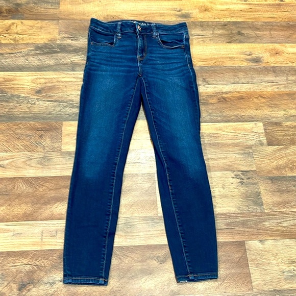American Eagle ♥️ Outfitters Women's Blue Jeans - Picture 1 of 12